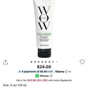Color Wow One-Minute Transformation Styling Cream